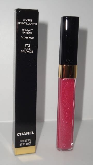 chanel levres scintillantes 172 rose sauvage|chanel levres scintillantes gloss.